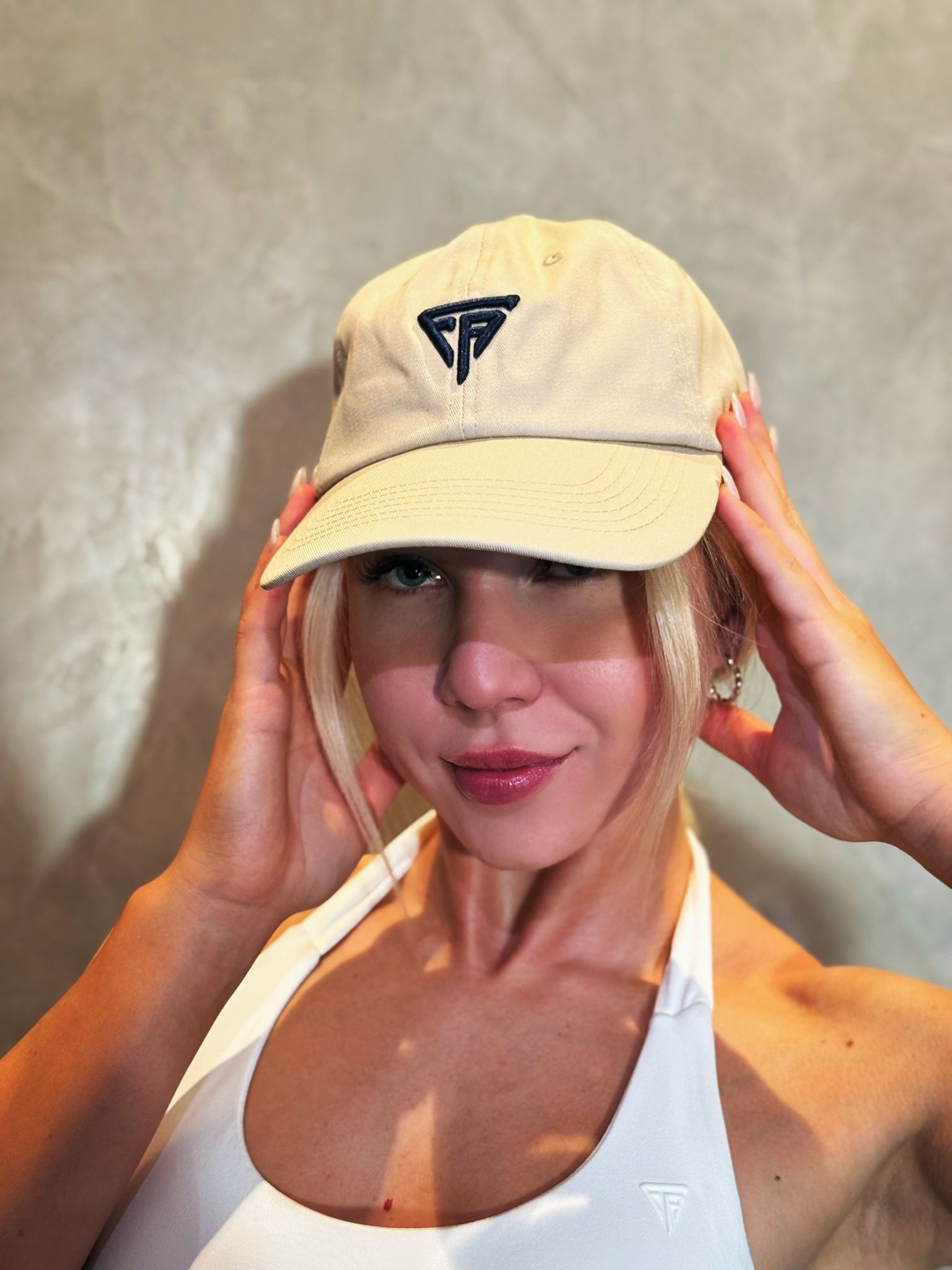 FUNKTION Polo Cap <br>Premium polo cap featuring diamond line design and 3D embroidered Funktion logo.