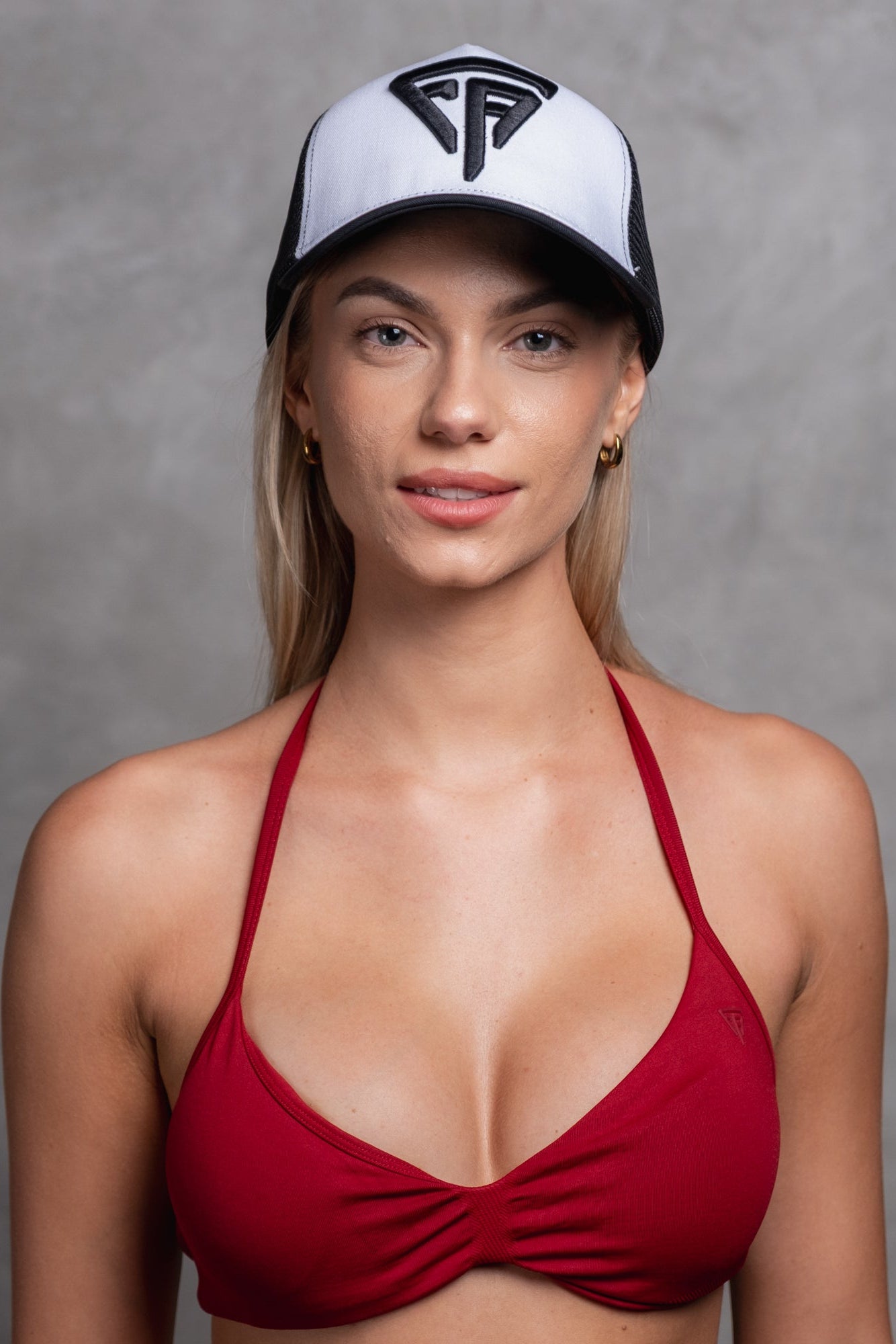 FUNKTION Trucker Cap <br>Classic 5-panel trucker hat with premium canvas front and breathable mesh back.