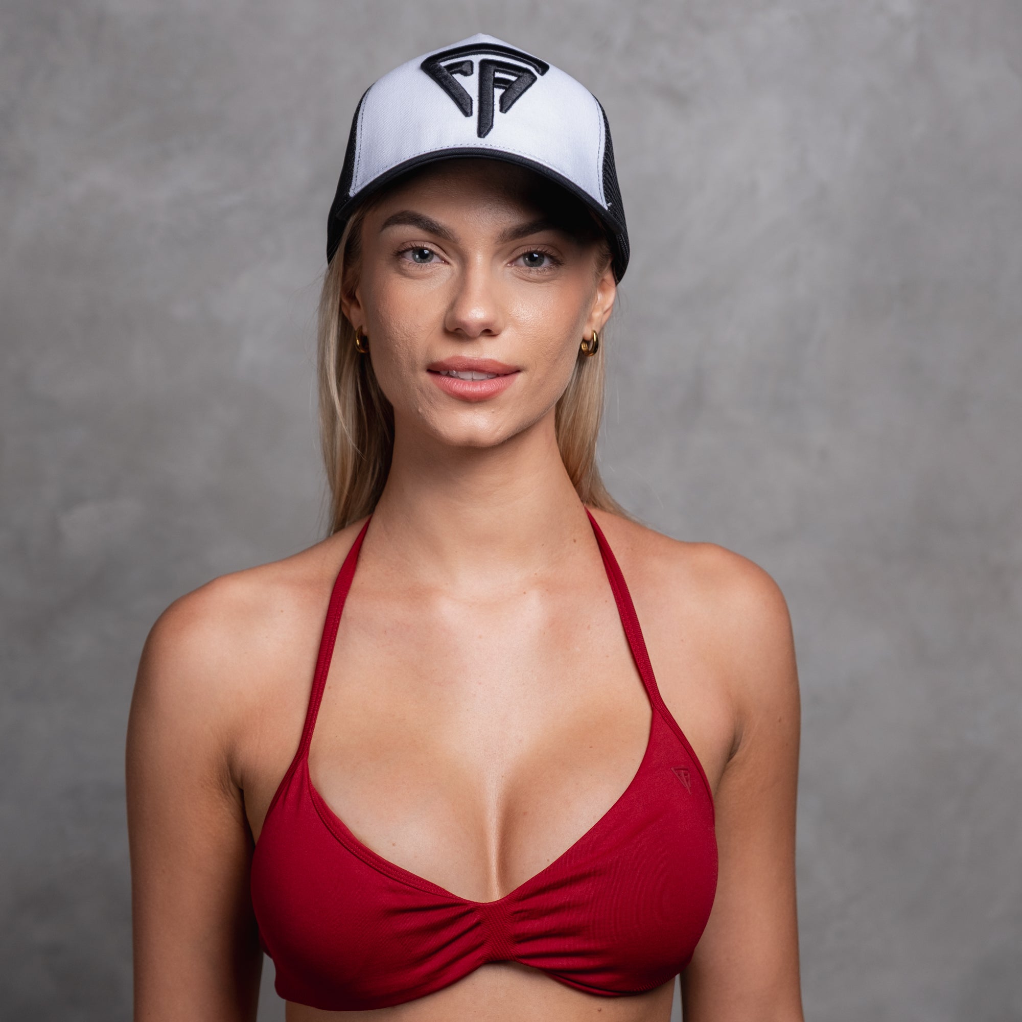 FUNKTION Trucker Cap <br>Classic 5-panel trucker hat with premium canvas front and breathable mesh back.