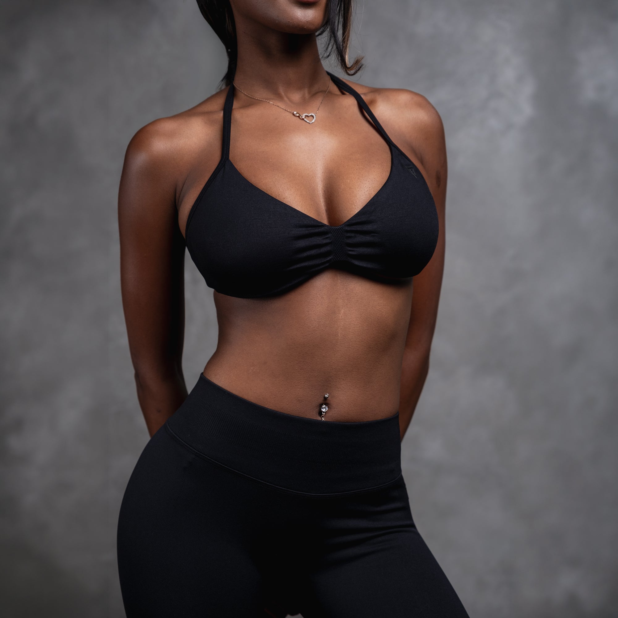 SCULPT Halter Bra <br>Defined shape. Secure lift.