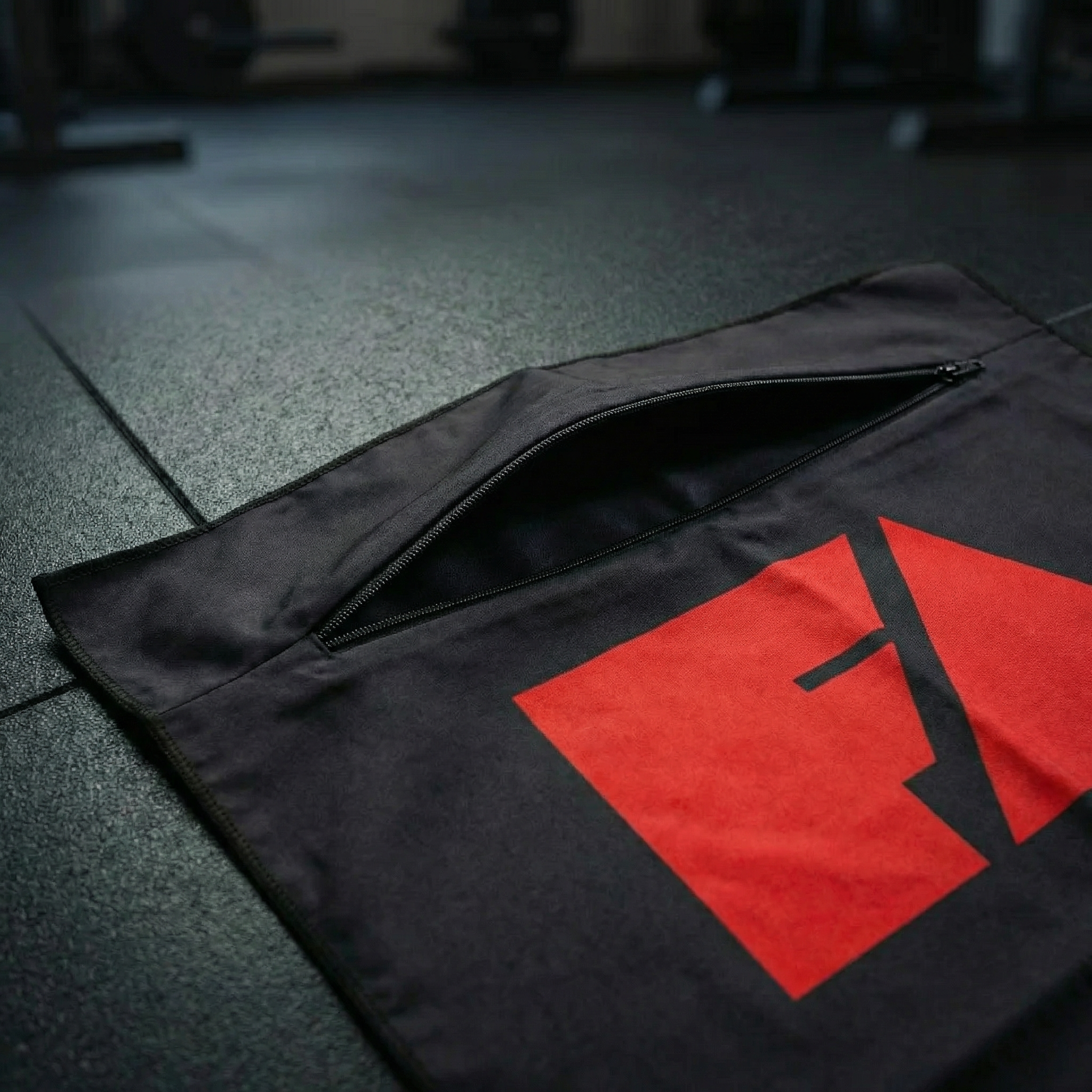 FUNKTION Signature towel <br>Quick-dry performance towel with bold digital print Funktion logo.